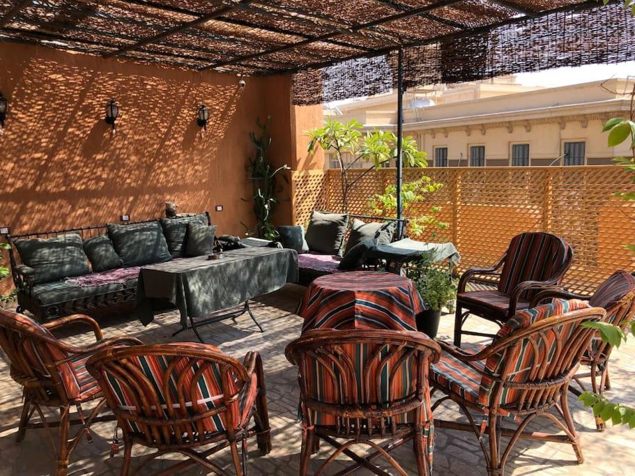 Apartment On A Rooftop In Downtown, El Cairo Exterior foto